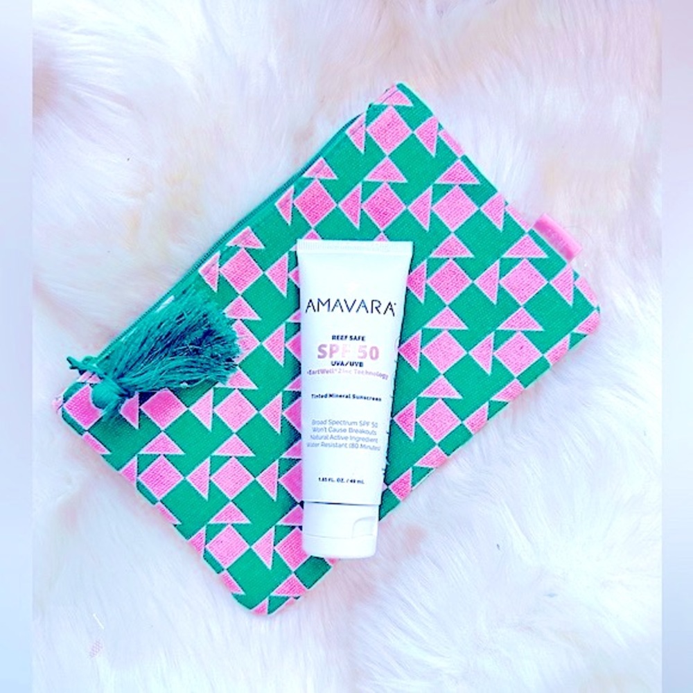 5★TOP RATED SPF 50 Mineral FACE LOTION +Carrying Bag
